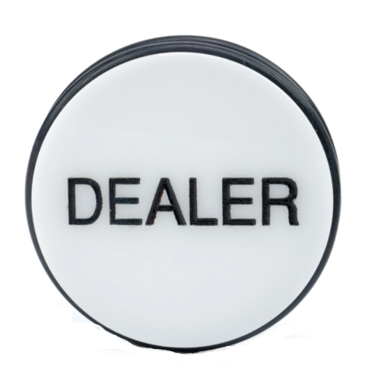 Dealer Puck, 3 in. Engraved with Rubber Bumpers main image